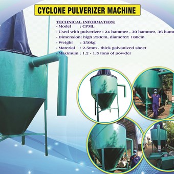 Cyclone Pulverizer Machine