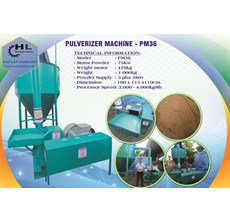 PULVERIZER MACHINE - PM36