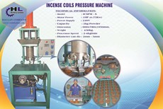 INCENSE COILS PRESSURE MACHINE