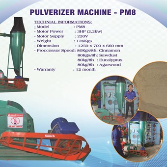 PULVERIZER MACHINE - PM8