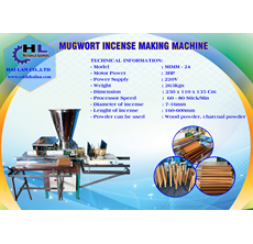 MUGWORT INCENSE MAKING MACHINE