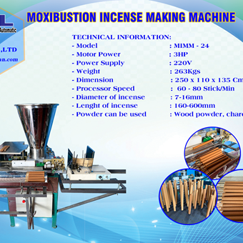 MOXIBUSTION INCENSE MAKING MACHINE