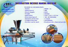 MOXIBUSTION INCENSE MAKING MACHINE