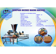 MORPHOR INCENSE MAKING MACHINE