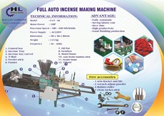  Full Automatic Incense Making Machine FAT-06