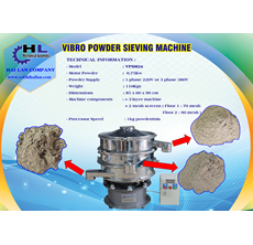 Vibro Powder Sieving Machine