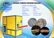 Incense Powder Pressing Machine