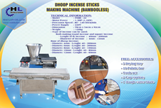 DHOOP INCENSE STICKS MAKING MACHINE