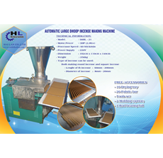 AUTOMATIC LARGE DHOOP INCENSE MAKING MACHINE