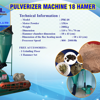 Pulverizer Machine - PM18