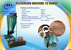 Pulverizer Machine - PM18