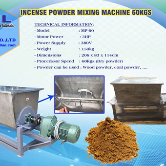 INCENSE POWDER MIXING MACHINE 60KGS