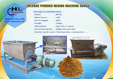 INCENSE POWDER MIXING MACHINE 60KGS